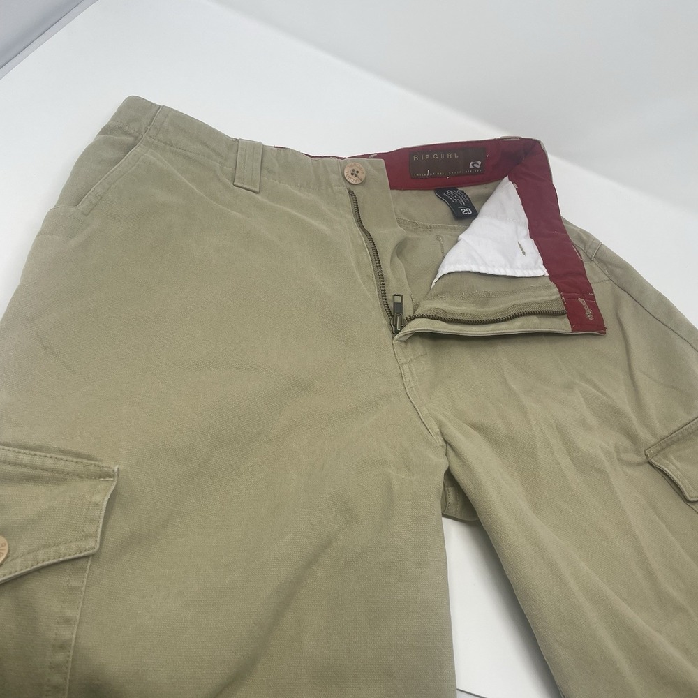 Rip‎ Curl KHAKI Men's Classic Surf Trail Cargo Walk Shorts, US 29
